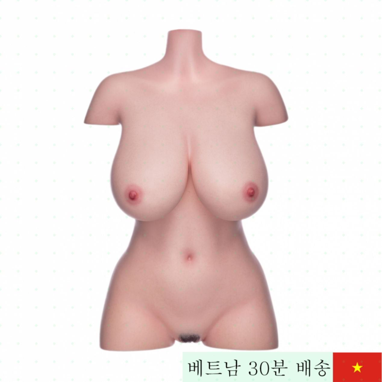 아이언텍 레베카 67cm 백금 실리콘 리얼 바디 섹스 돌 