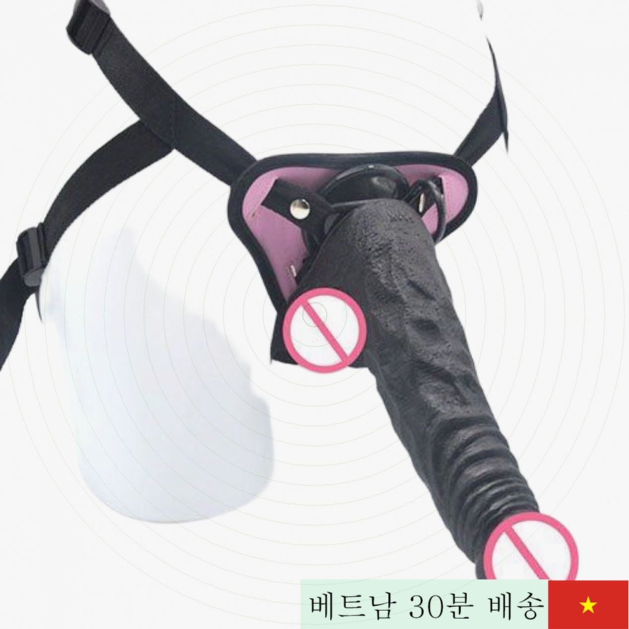 FAAK 렌탈용 스트랩온 여성용 실리콘 가짜 음경 