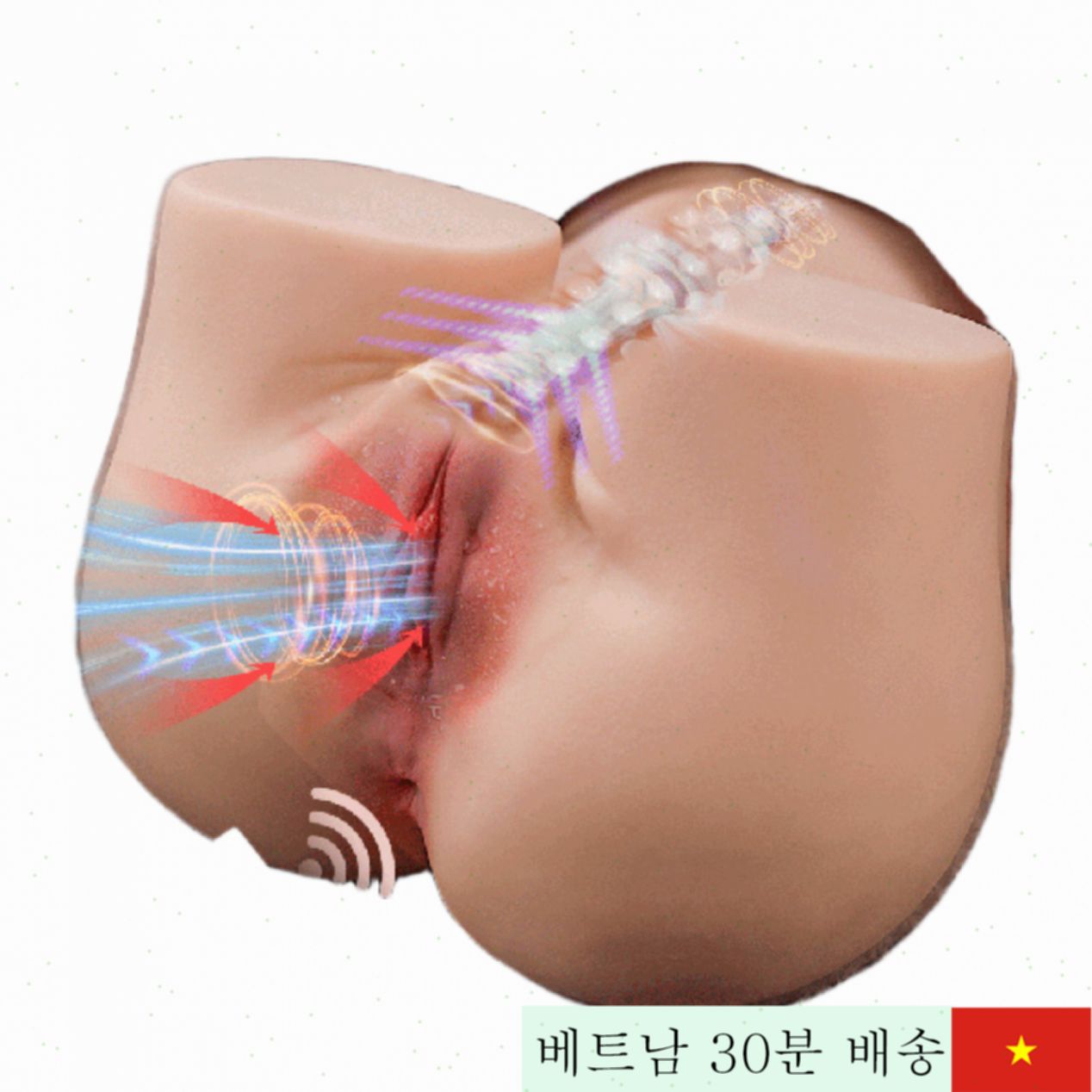 Xise 음도 수축 진동 토르소 큰 쾌감 다기능 