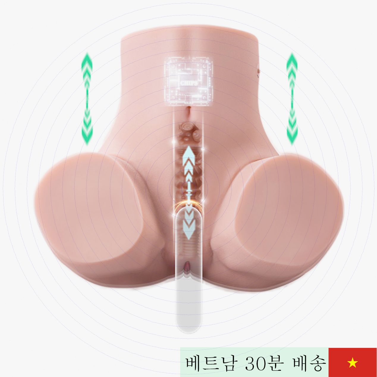 SQ-MAR50084 반신 섹스돌 극강 쾌감 리얼 인형 