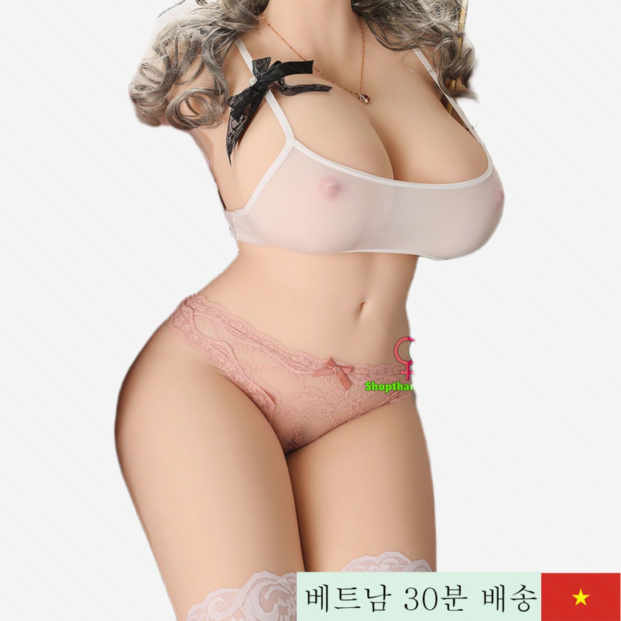 토이스하트 강선희 반신 섹스돌 33cm 고품질 섹스 토이 