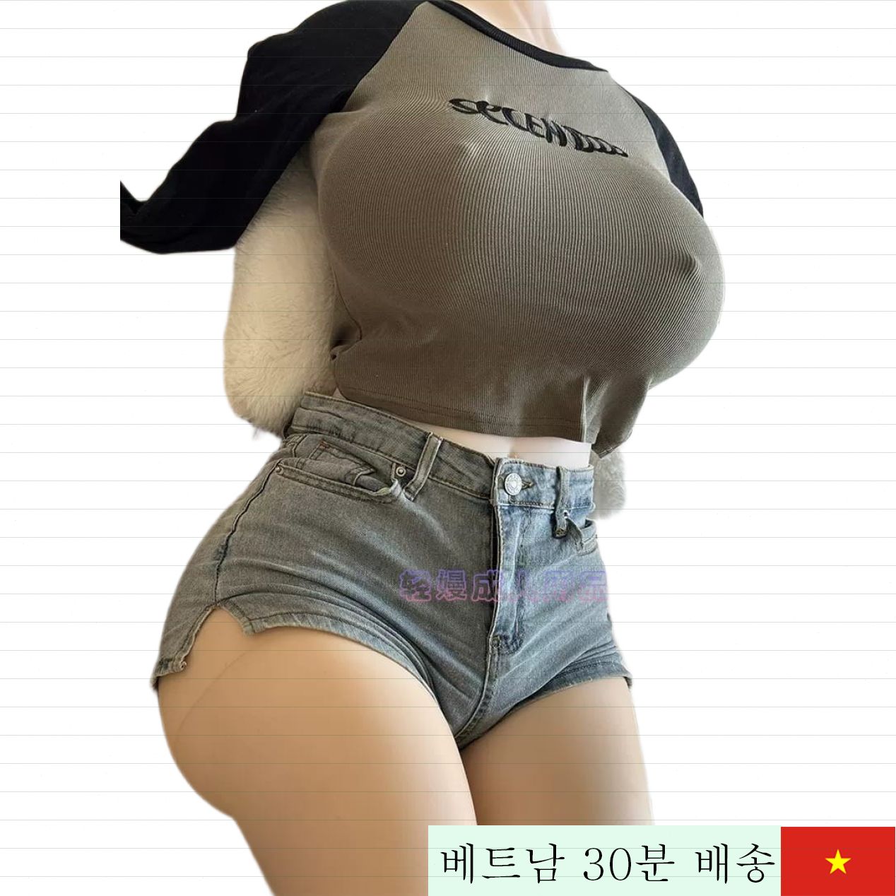 T68 고품질 반신 실리콘 섹스 돌 93cm 리얼 바디 