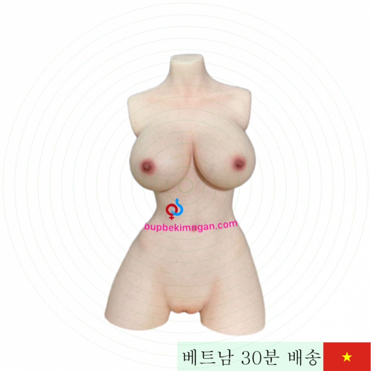 Sigafun Bạch Kim 실리콘 고급 상반신 섹스돌 SG-013 