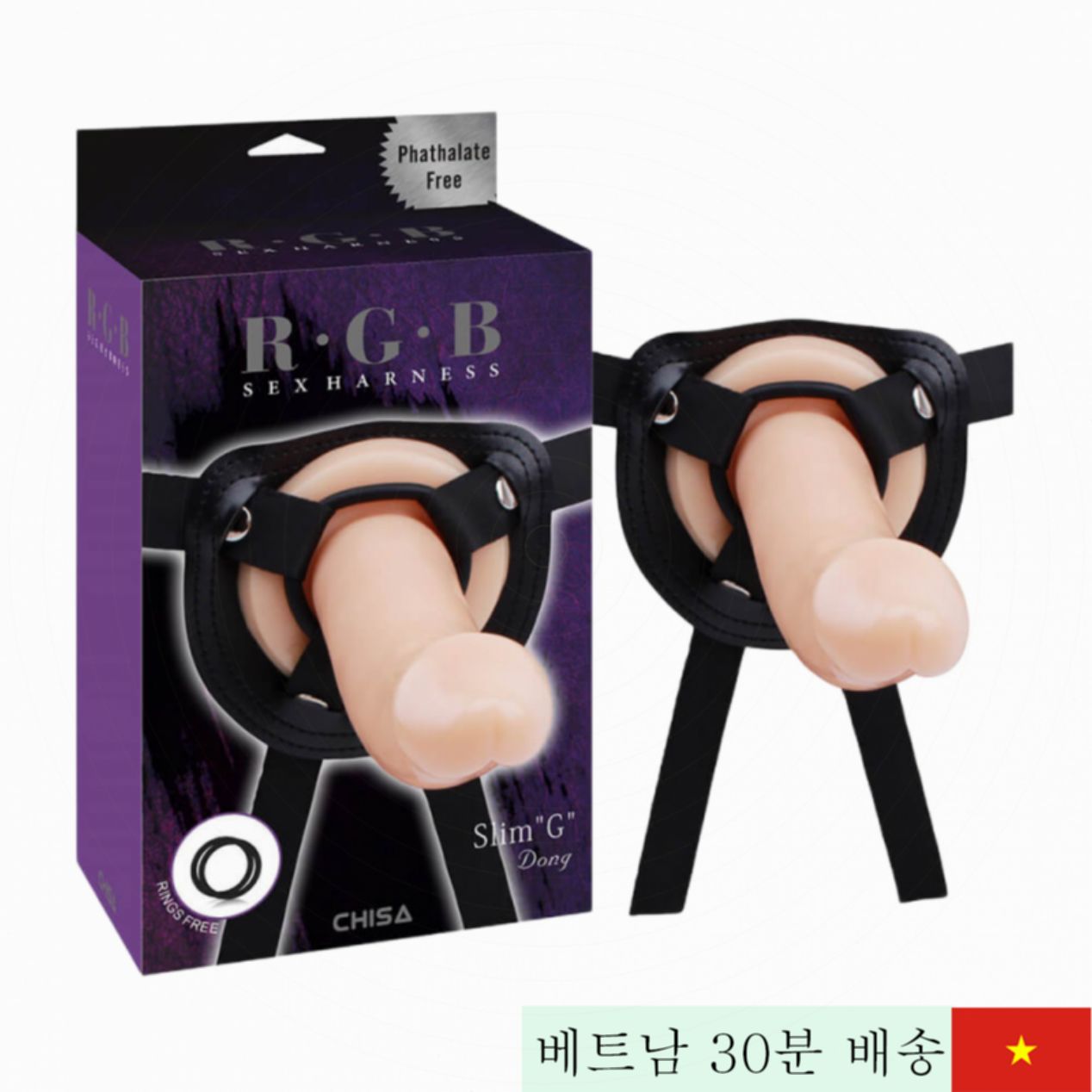 체조절 착용 고리 슬림 G 딩 야닉 섹스 토이 실감 자극 