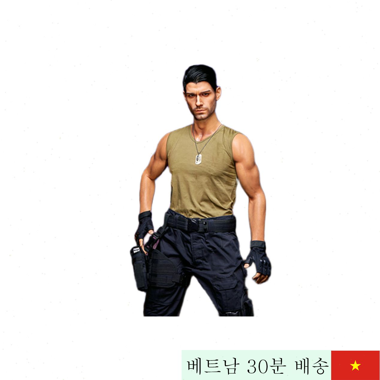 실리콘 아이언테크 돌 남성 176cm M5 토마스 정교 동작 