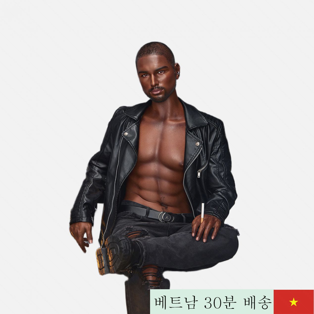 아이언텍 여자 섹스돌 170cm 케빈 다크 스킨 리얼감 