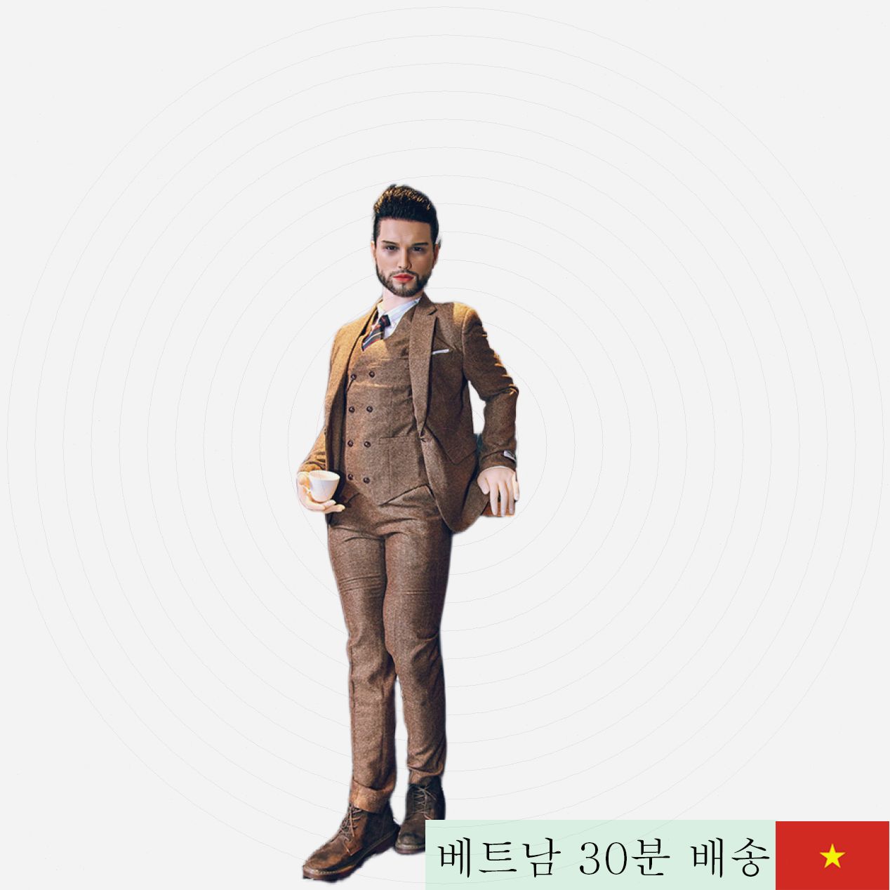 아이언테크 아시아형 남성용 162cm 초실감 섹시리얼 인형 