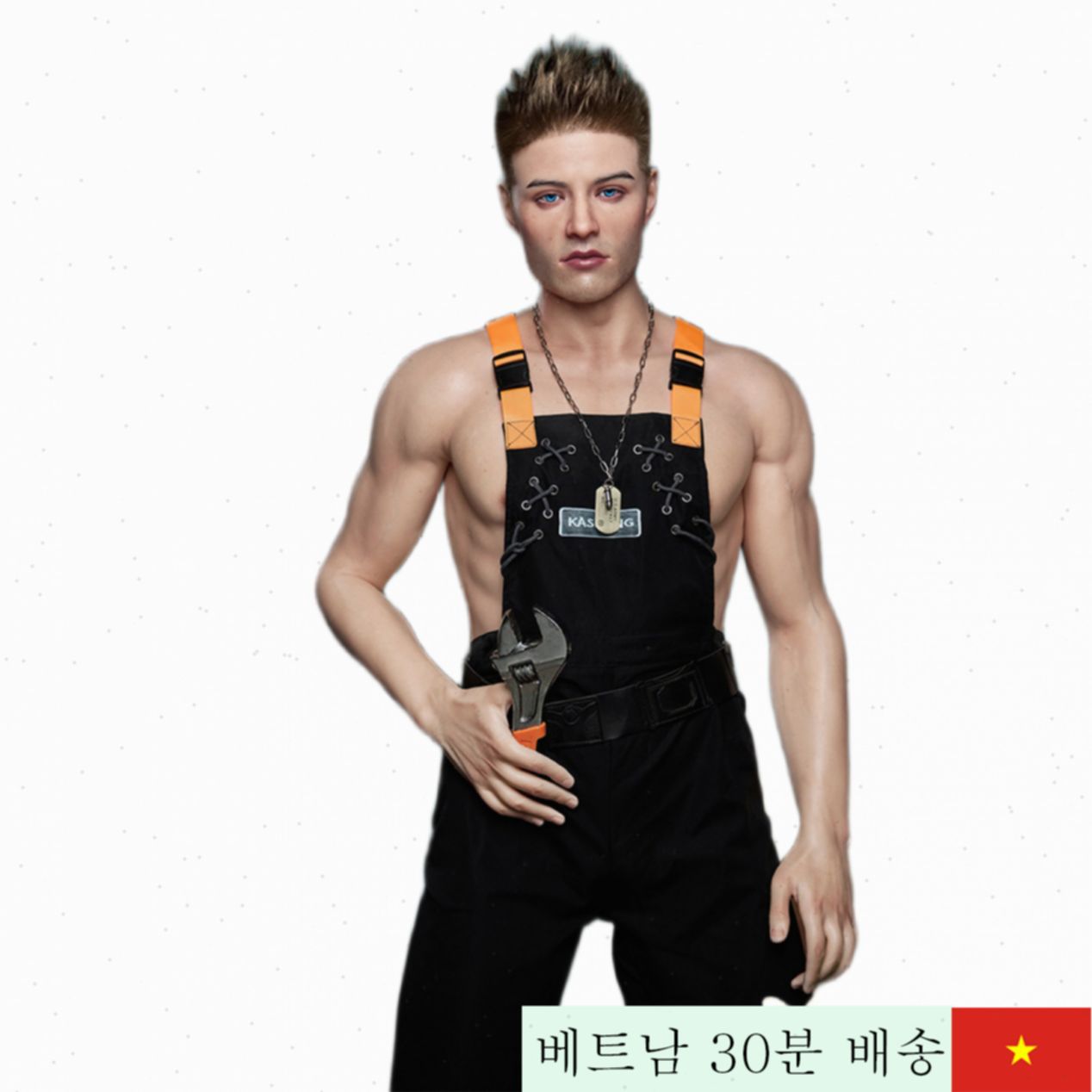 Irontech Doll 176cm 남성 실물 섹스 인형 고급형 