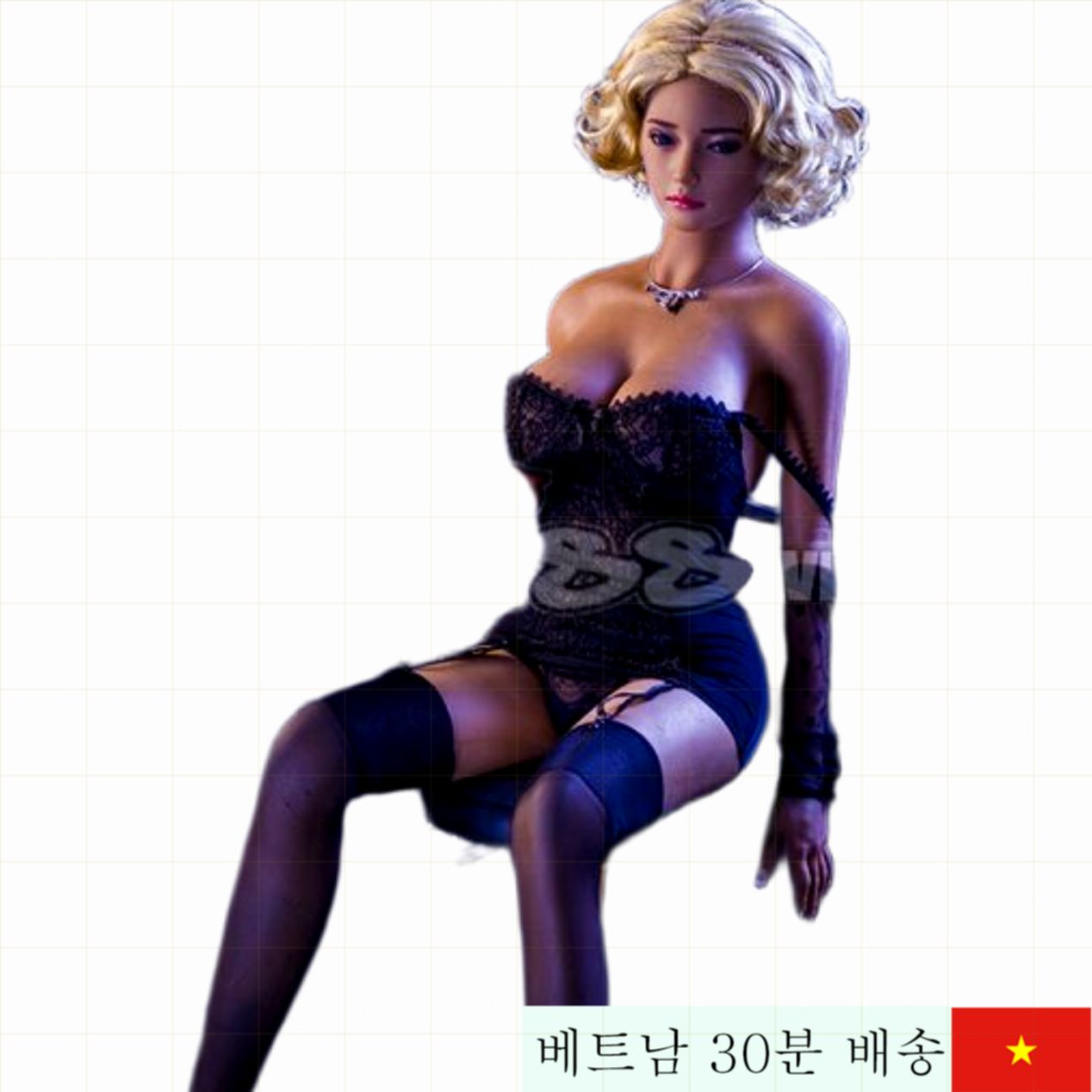 쥐돌이 제네비브 165cm 고급 TPE 실리콘 섹스 인형 