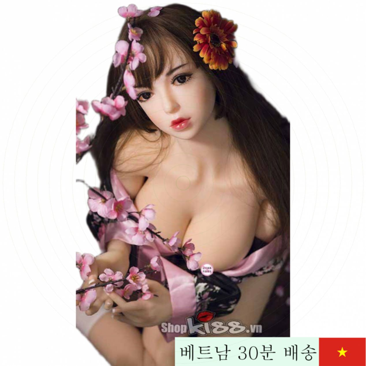 알리사 미카미 일본 TPE 실리콘 고급 성인 인형 