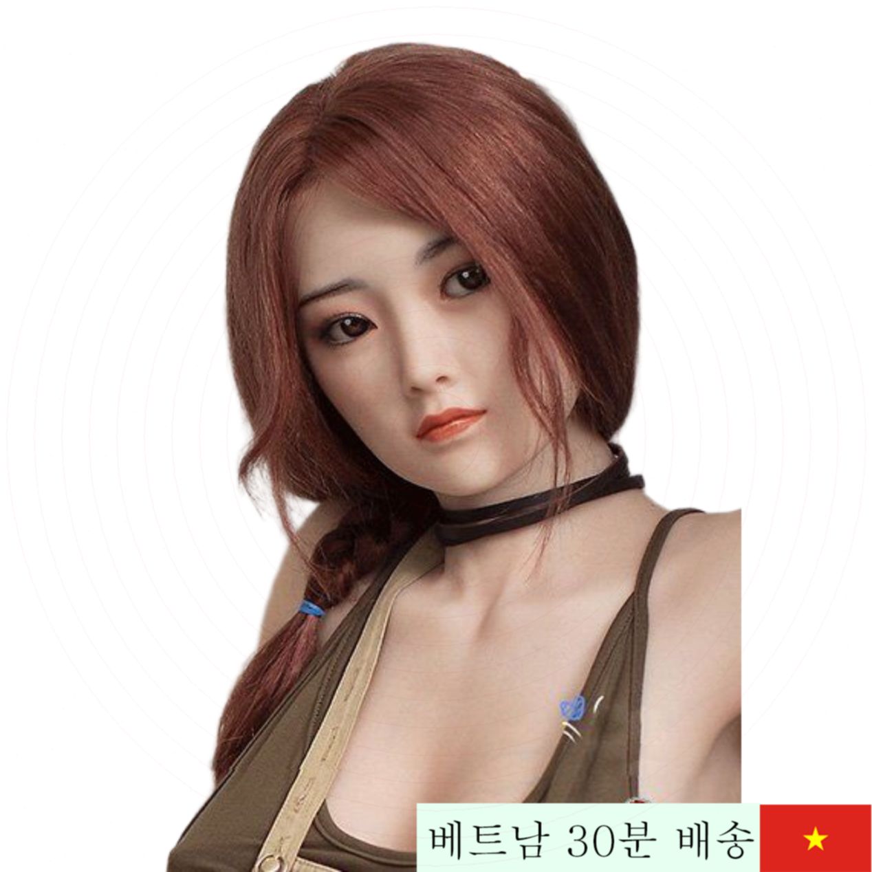 샤오잉 귀여운 고급 실리콘 진짜 같은 섹스 돌 인형 