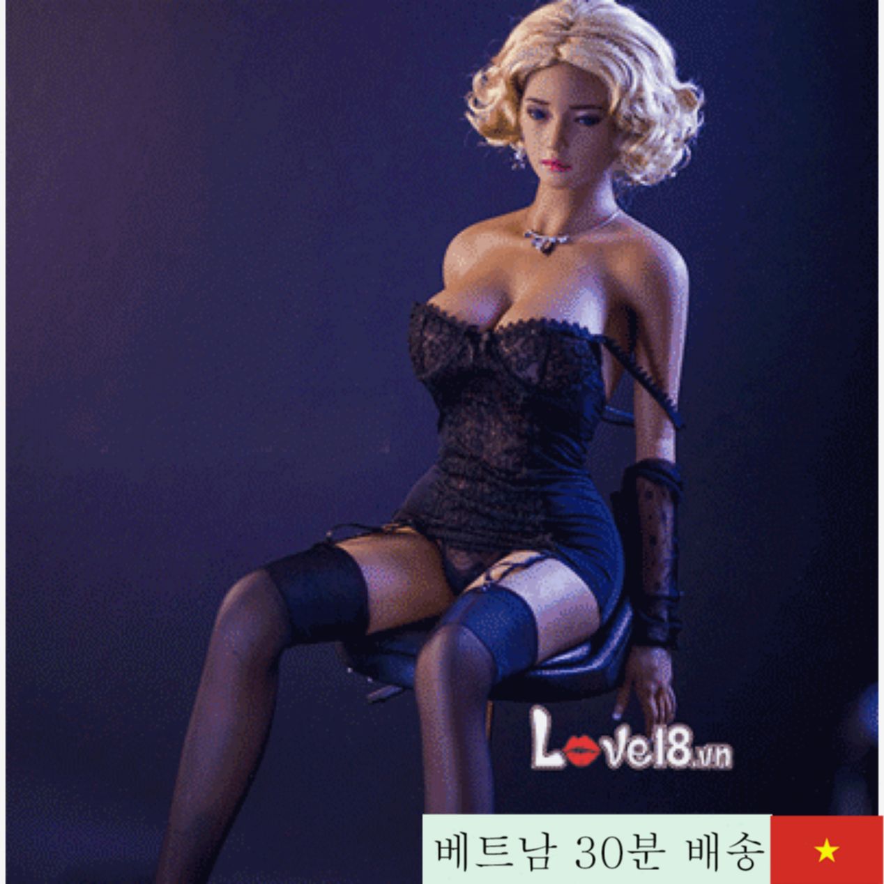 GENEVIEVE 매혹적인 3관절 고급형 성인용 돌 