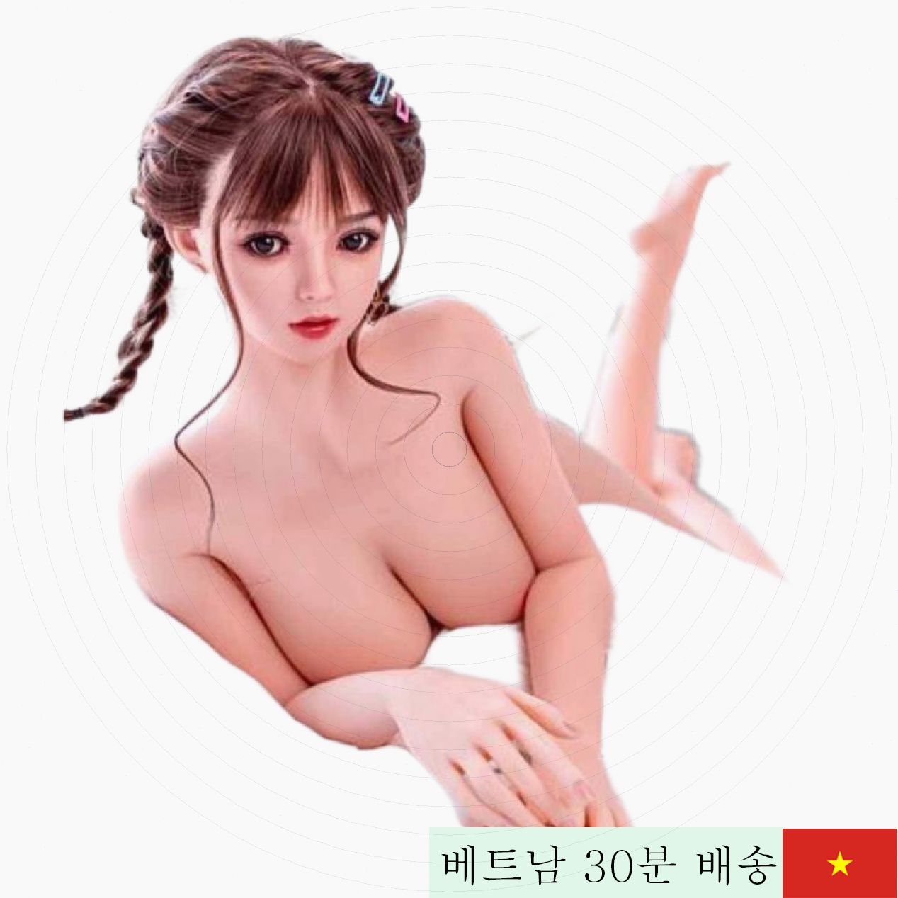 진동 리얼 인형 실리콘 TPU 사용 여성형 흡입음 지원 