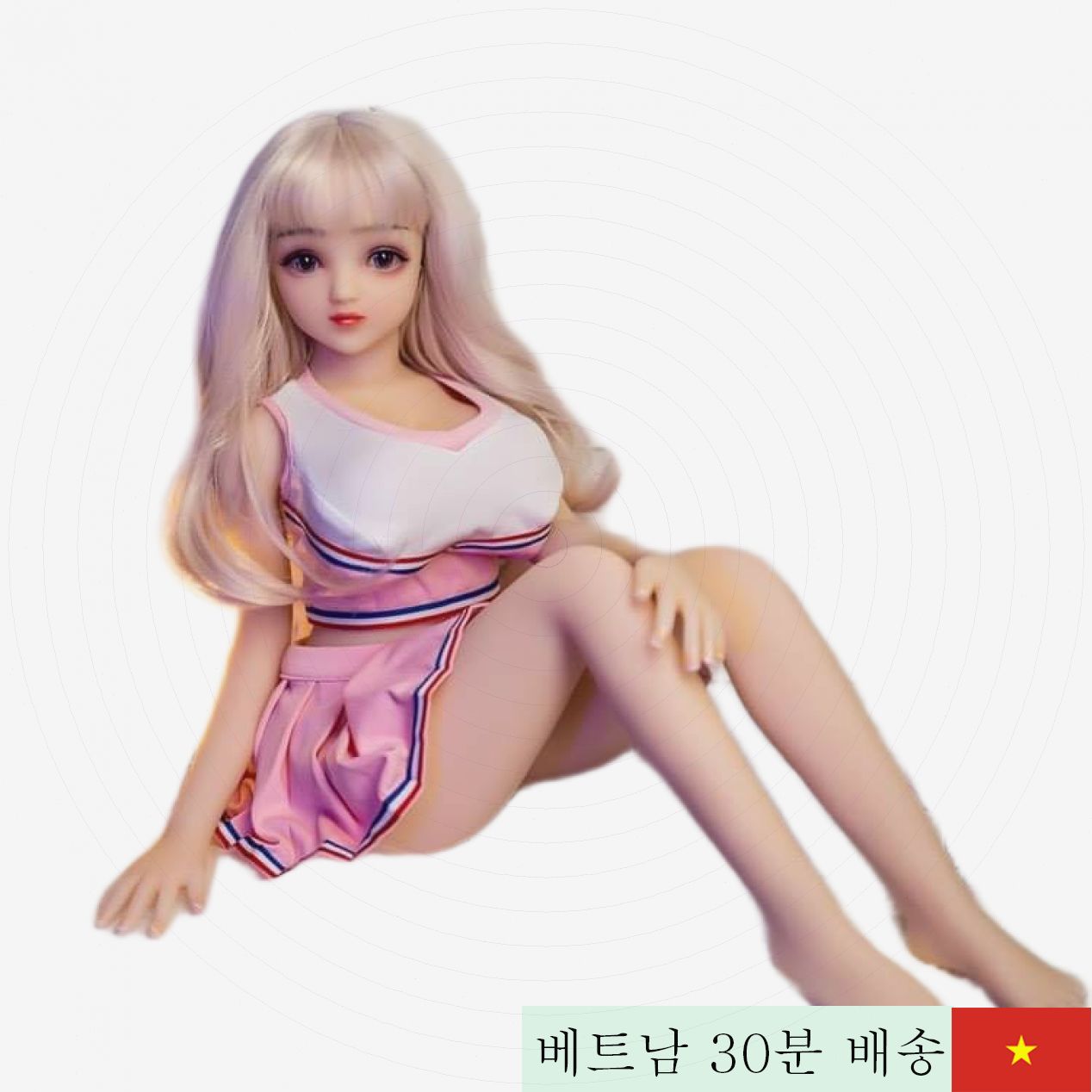 실리콘 TPU 고품질 리얼 여성 교복 바디 110cm 성인용 