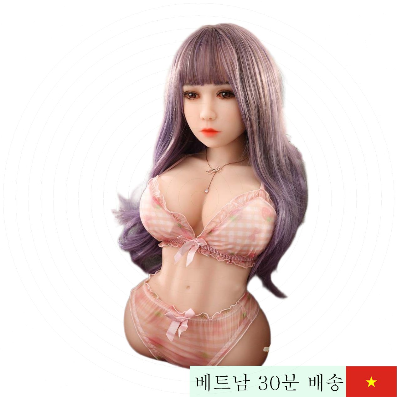 Kasuga Mihime 상반신 성인 인형 섹시 아름다운 바스트 강림 