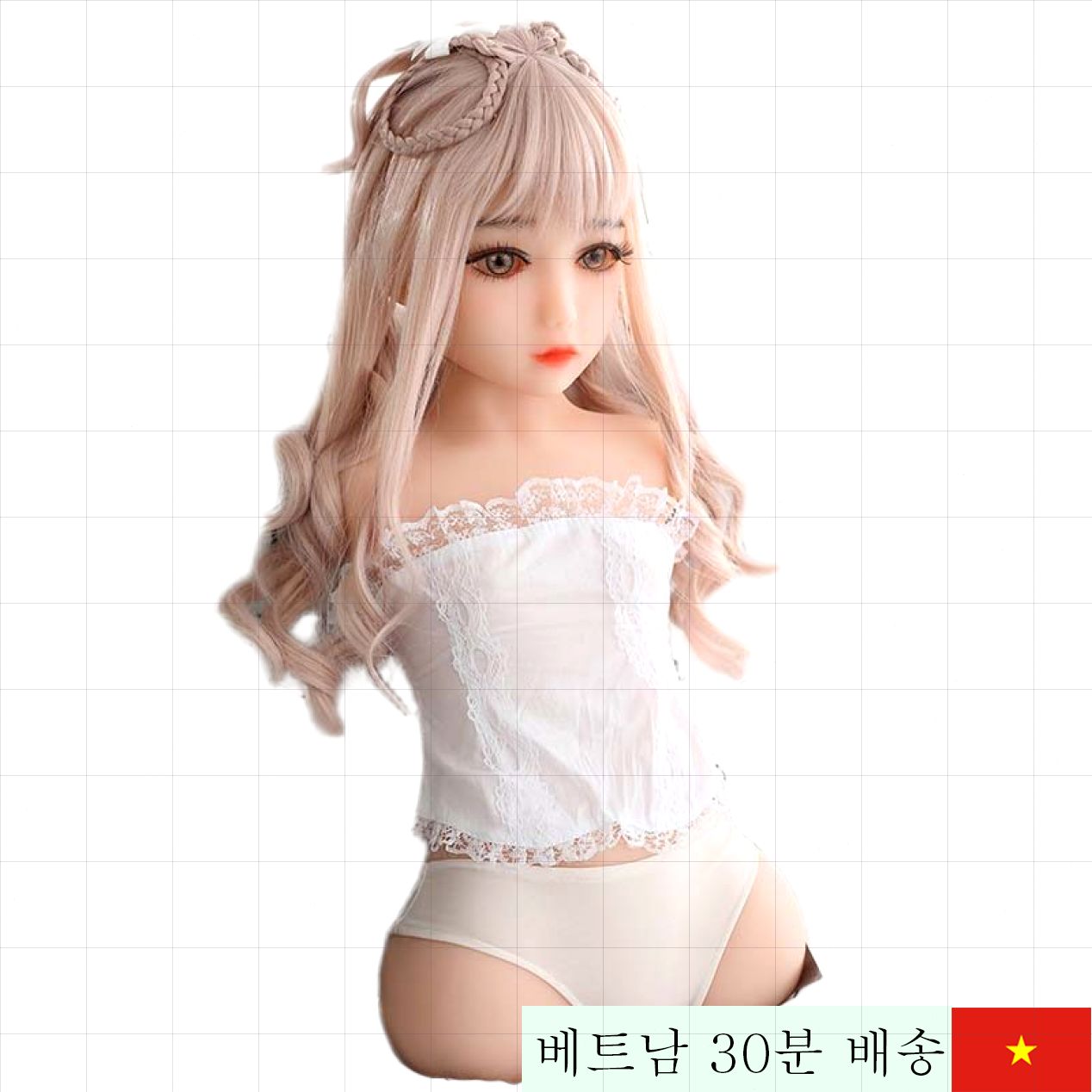 카스가 로리 소형 가슴 반신 섹스돌 귀여운 