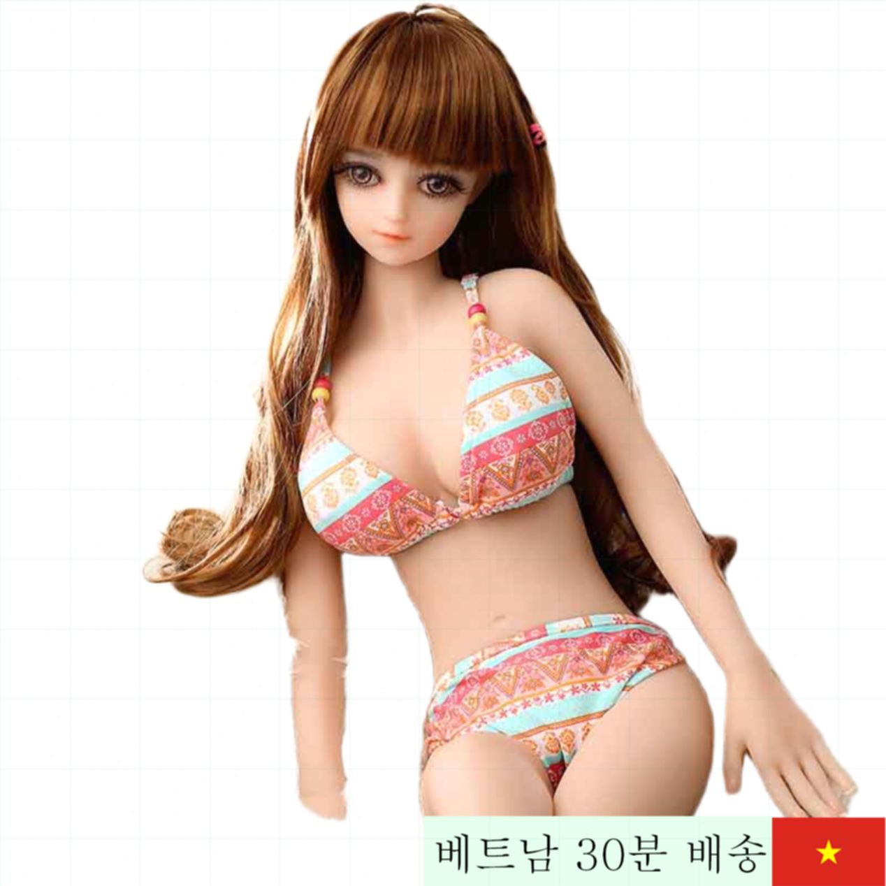 Serena Litter Baby 귀여운 풀 바디 실리콘 섹스돌 남성용 