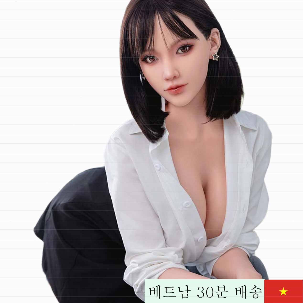 Mizzzee Keiko 실리콘 헤드 리얼 섹스 돌 158cm 