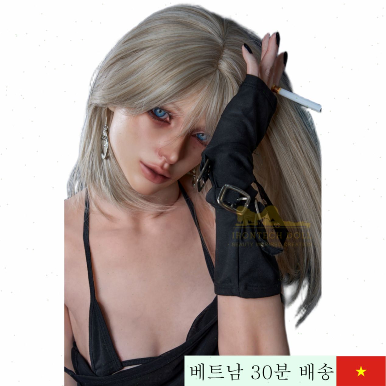 아이언테크 161cm 리얼 섹스돌 베일리 섹시 표정 