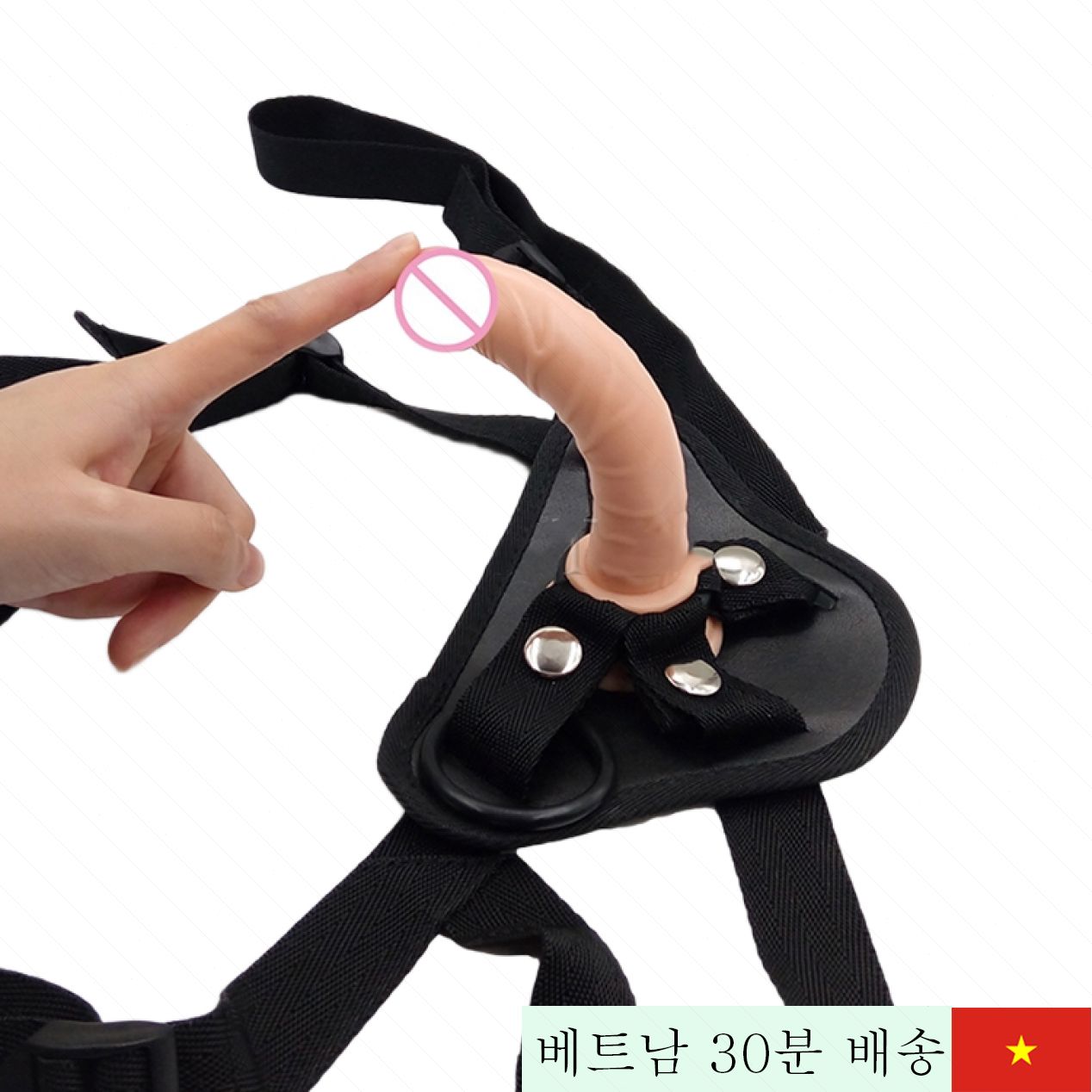 가죽 페니스 스트랩 내구성 우수 커플용 성인용품 