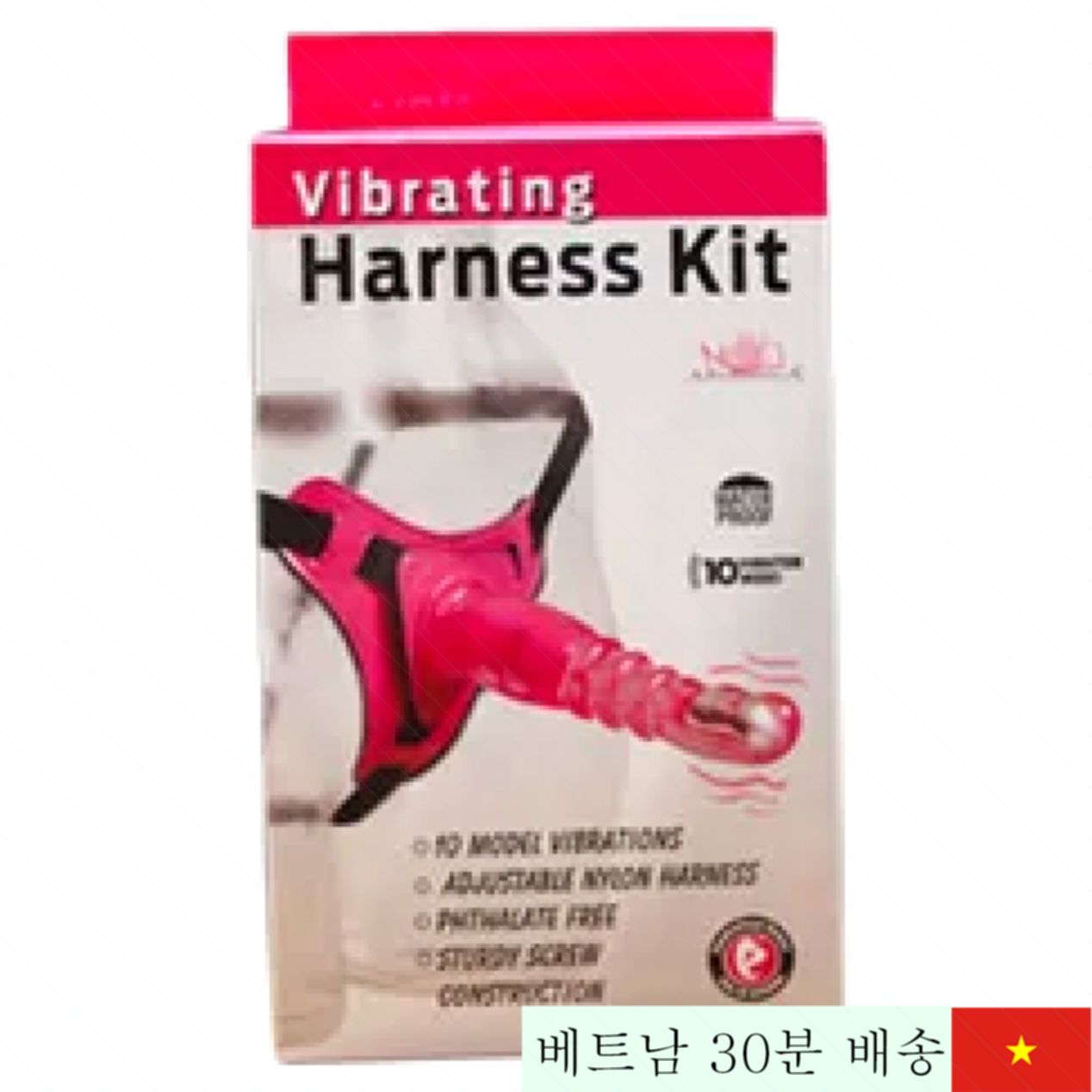 10단 진동 스트랩 타입 실리콘 다용도 레즈비언용 진동기 