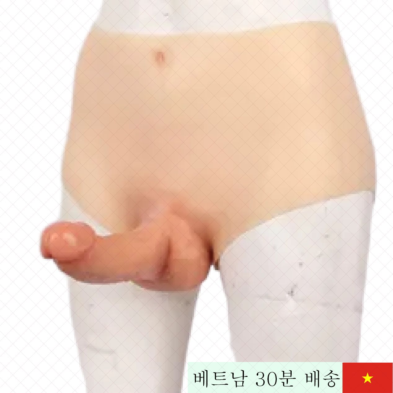 하이퀄리티 실리콘 속이 빈 음경 리모컨 캠핑용 