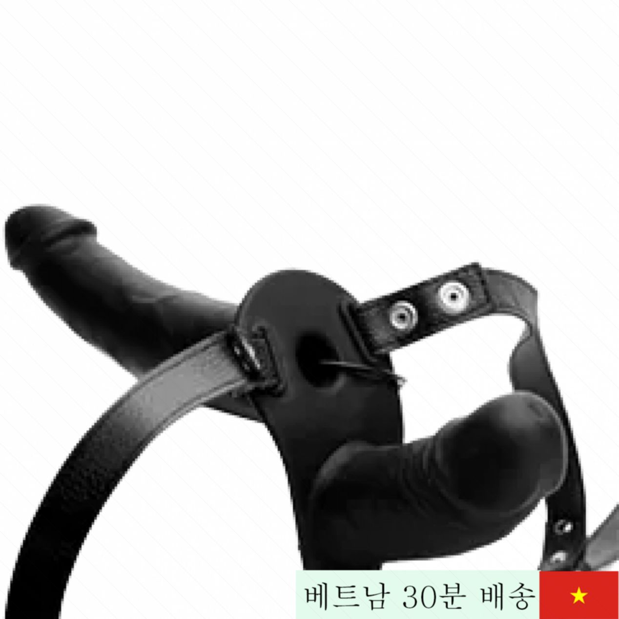 레즈비언 양방향 실리콘 스트랩 온몸 자극 섹스 토이 