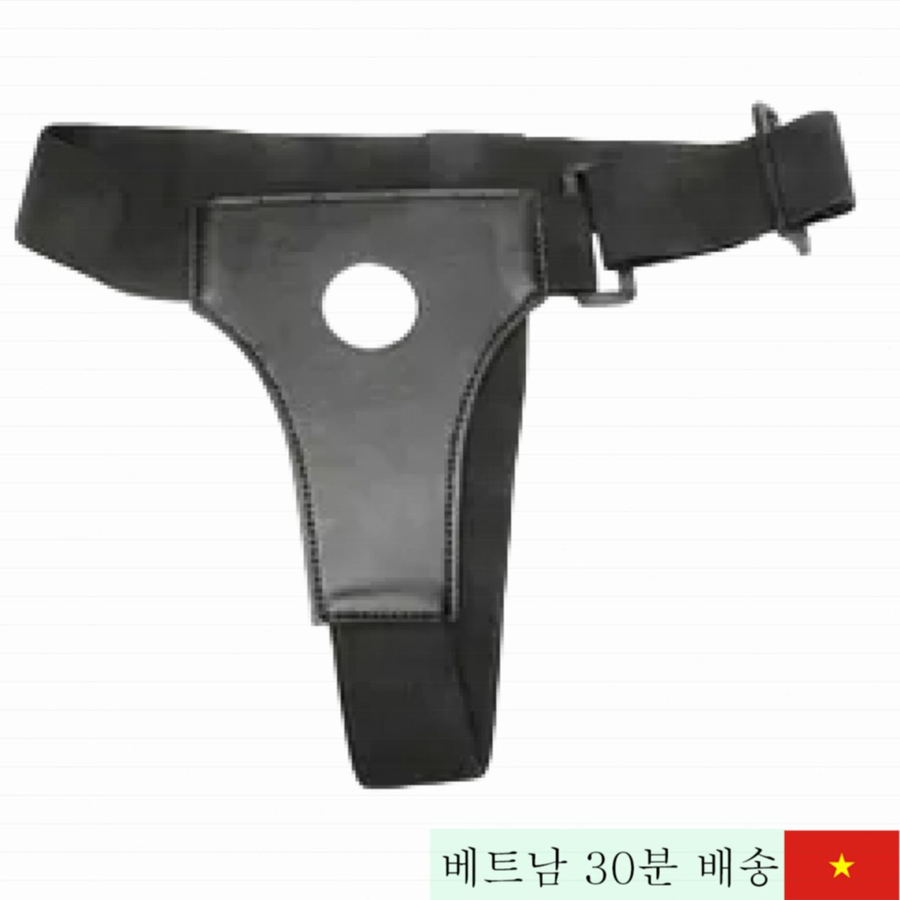 PU 가죽 미니 스트랩 딜도 거치대 안전 배송 