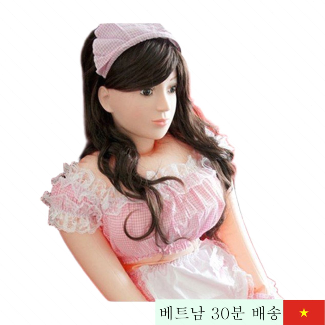 팽창식 간호사 인형 1.6m 생생한 실감형 완벽 힐링 