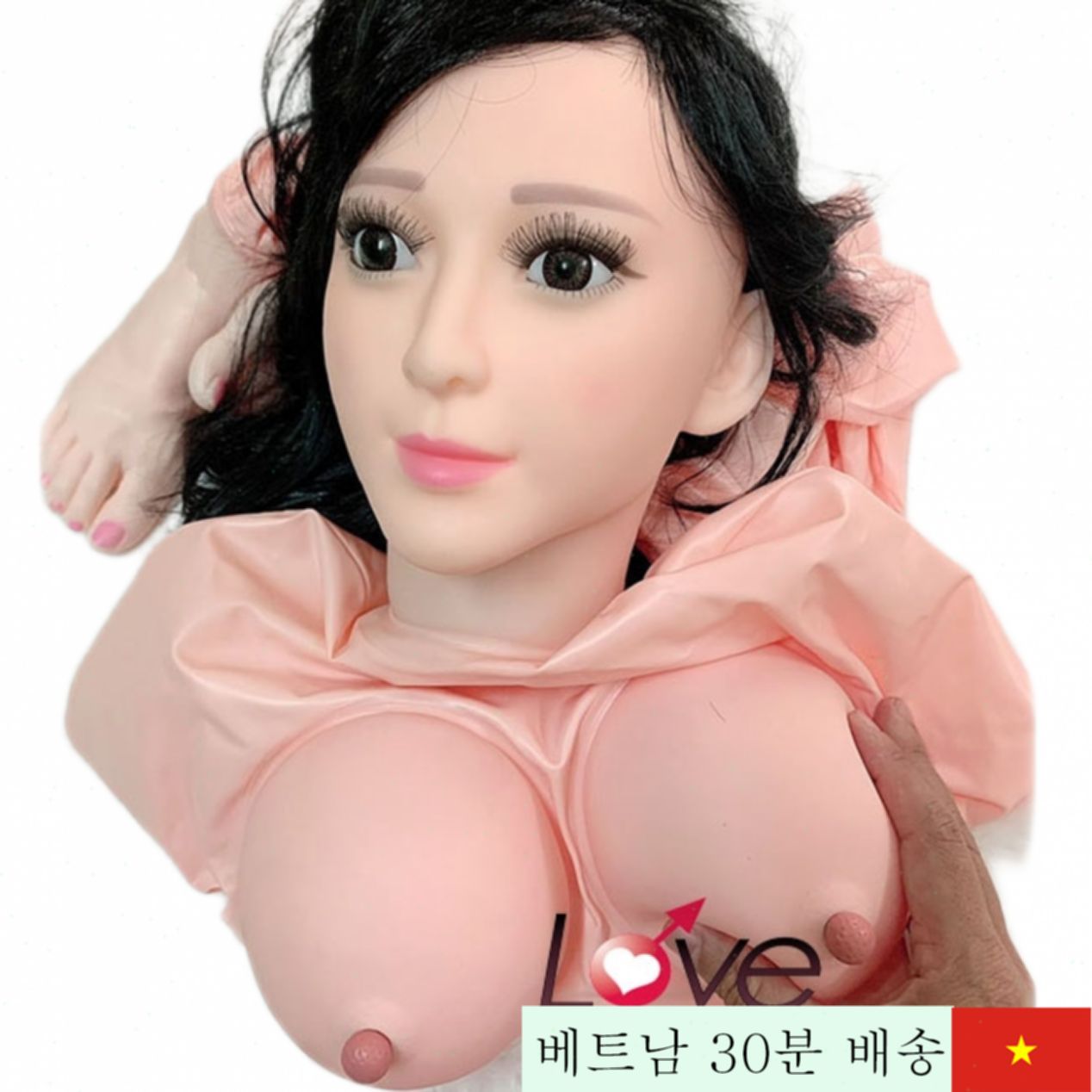 풍선형 160cm 스튜어디스 스타일 섹스돌 