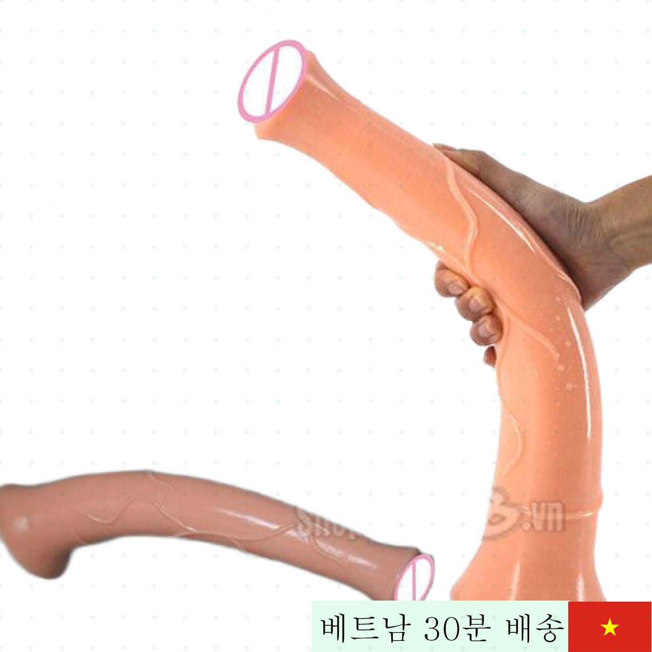 호스 실리콘 벽흡착 후열 마사지 게이용 강력 자극 