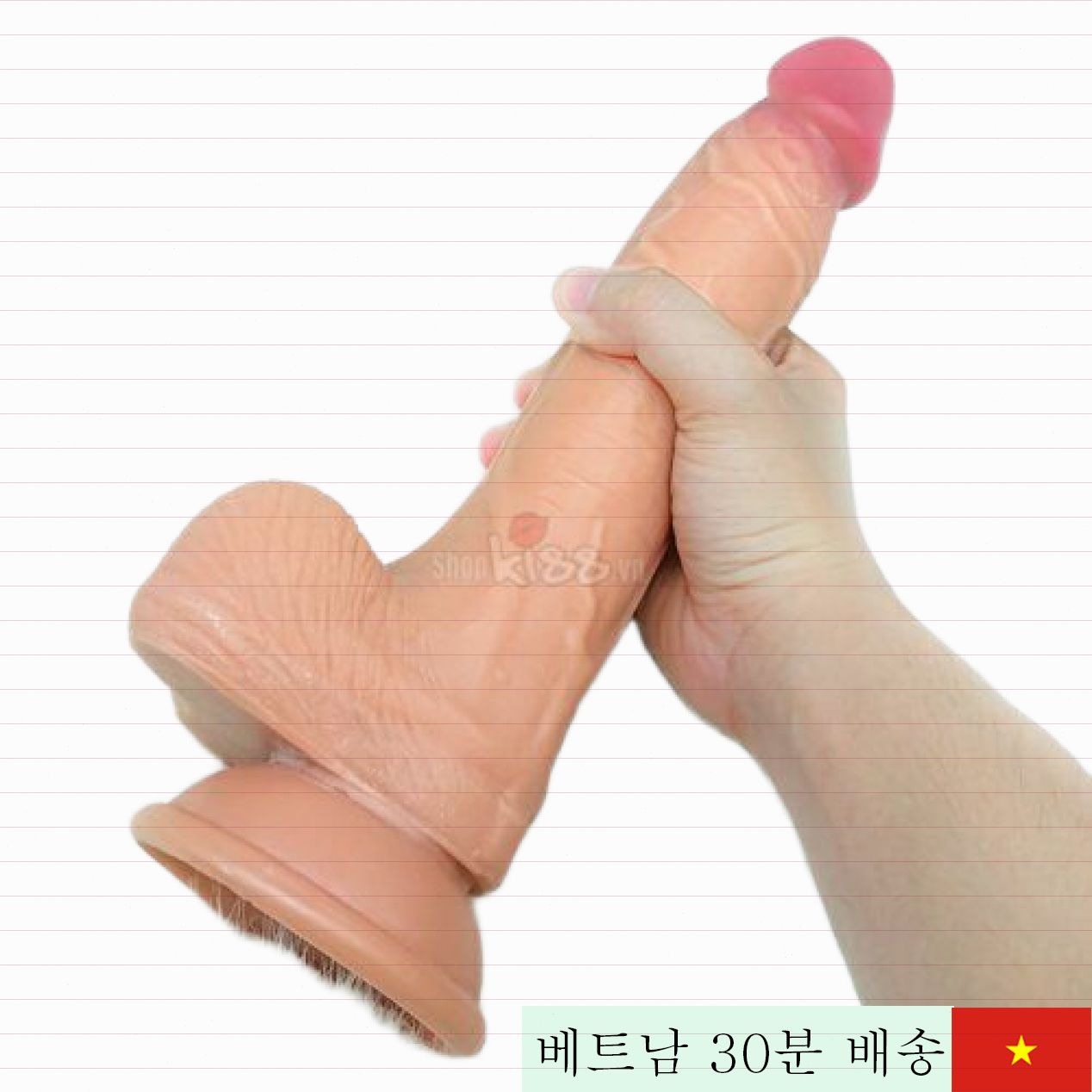 러브토이 자연스러운 초대형 부드러운 딜도 여성용 