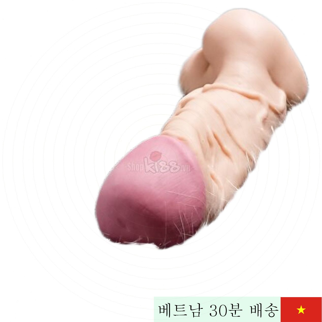 Jiuai 대형 실리콘 음경 및 항문 게이용 고품질 