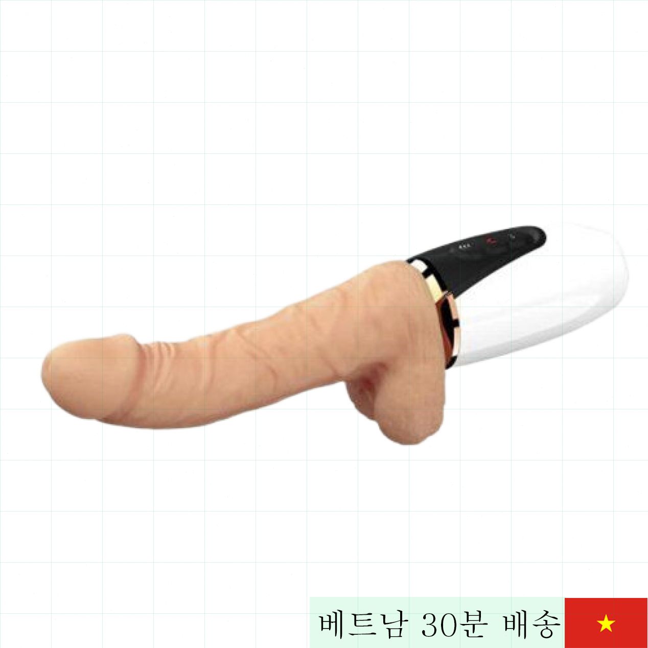 Betty 다기능 핸드헬드 온열 진동기, 따뜻한 쾌감 