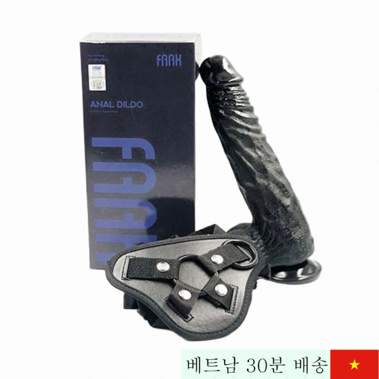 FAAK 스트랩온 대형 딜도 여성 게이용 고감도 