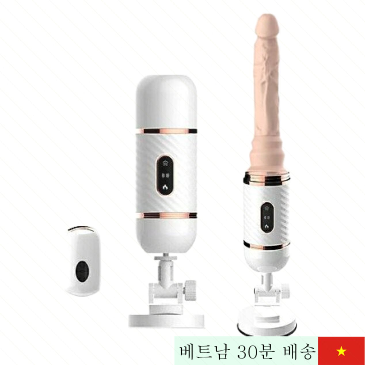 사이클론 파이어 여성용 온열 무선 리모컨 진동기 