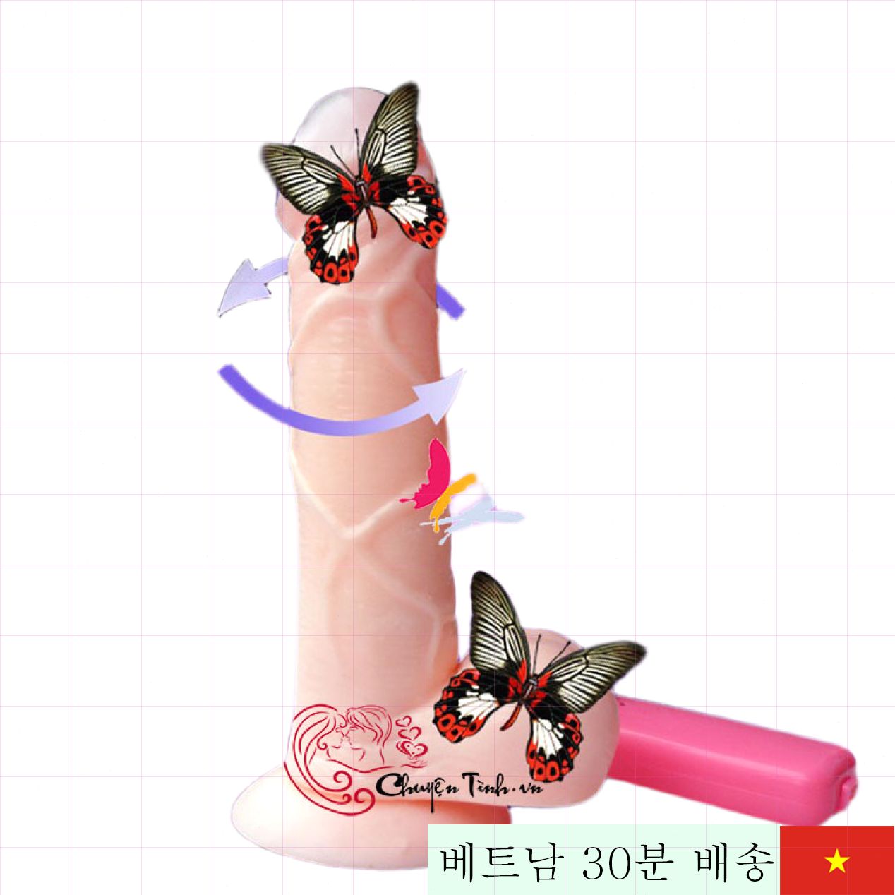 충전식 실리콘 진동 벽걸이 자위기 콤팩트 