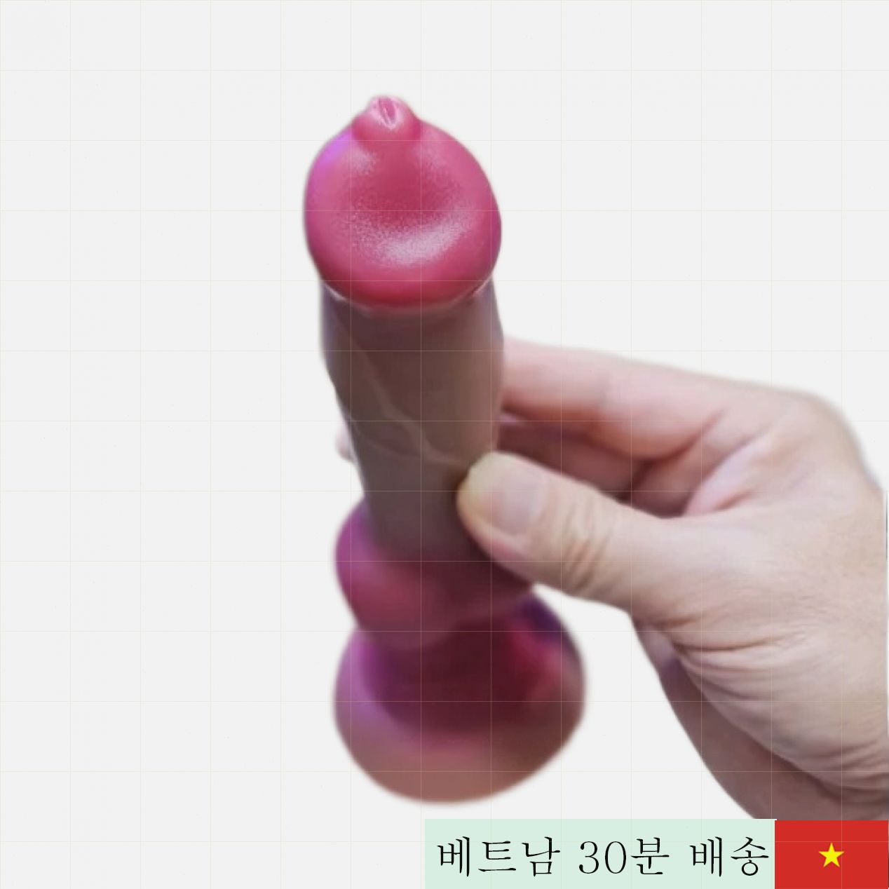 부드러운 실리콘 개형 음경 인조 남성용품 