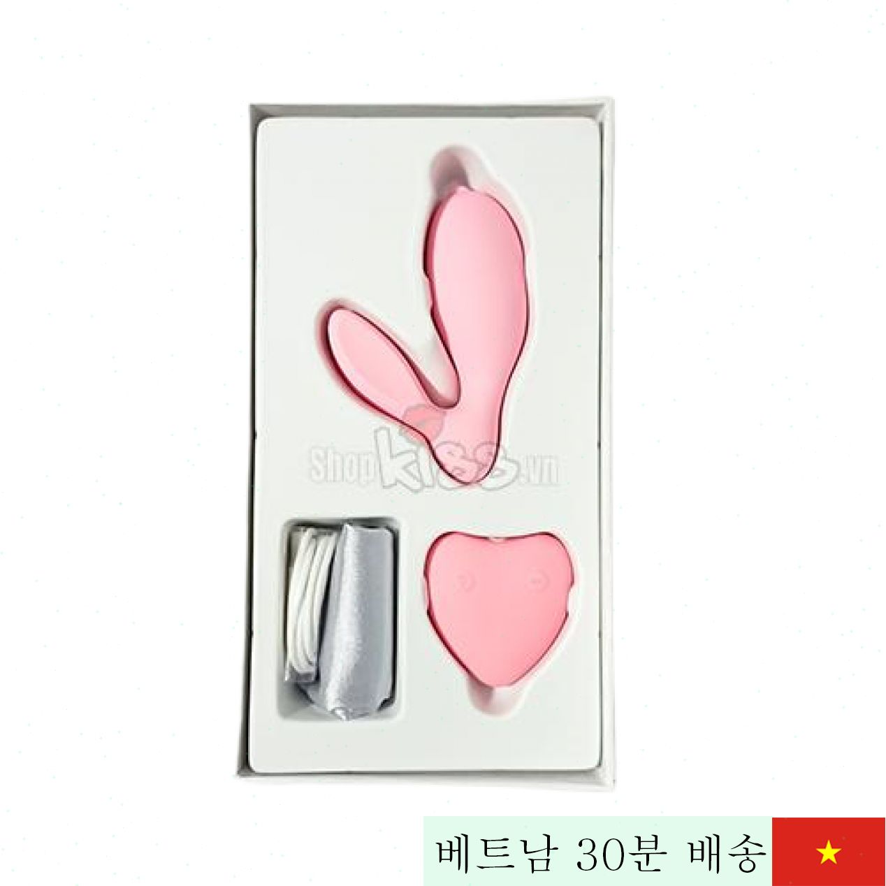 원격 제어 토끼 진동 G-스팟 여성용 섹스토이 