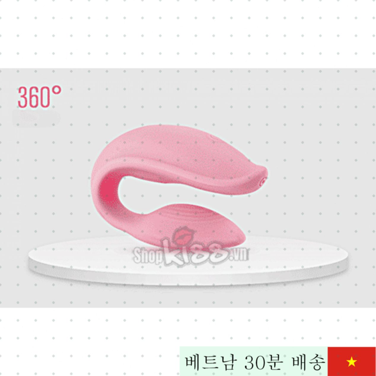 러브 2U 무선 원격 제어 여성용 진동기 강력 G-스폿 자극 