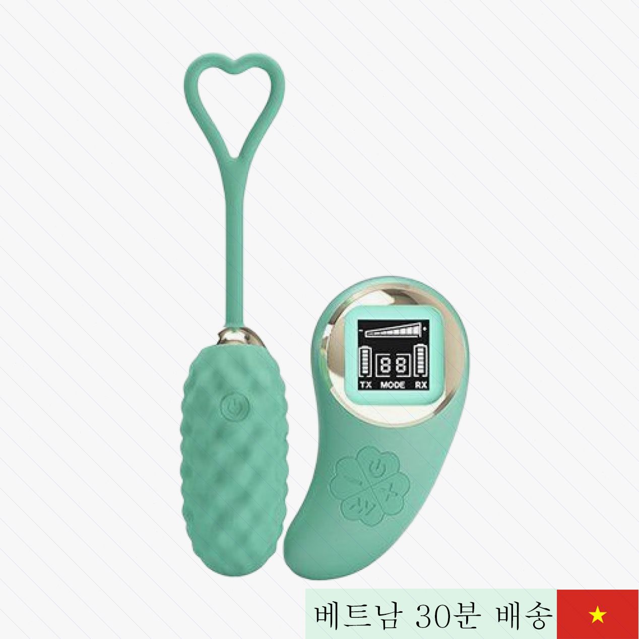 프리티 러브 비비안 원격 조정 고급 여성용 진동 알 