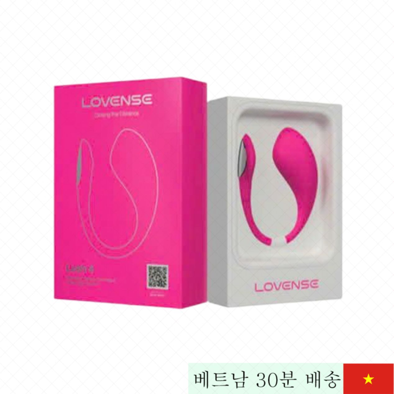 Lovense Lush 4 앱 제어 G점 자극 진동기 