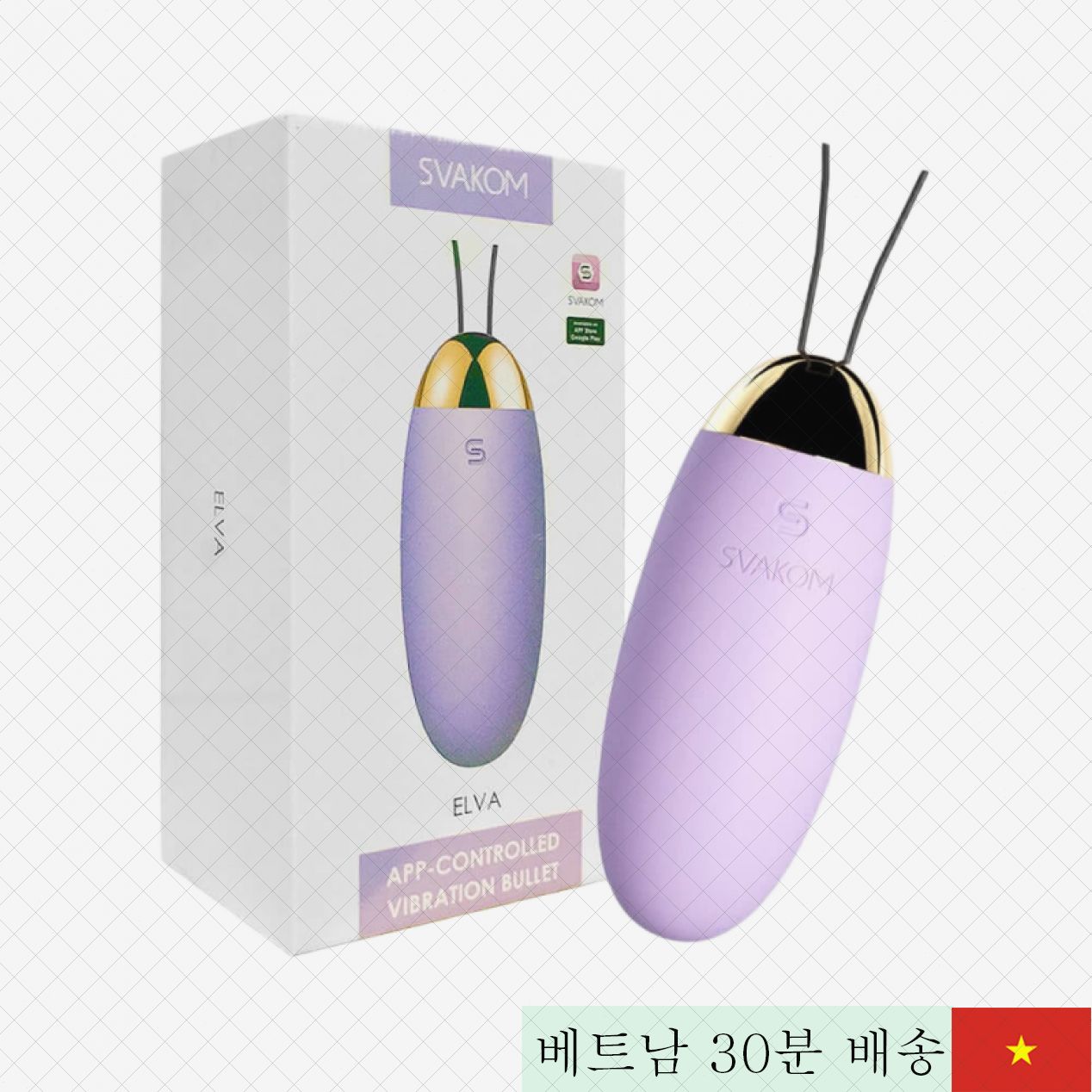 Svakom Elva 앱 제어 무선 총알 진동기 여성 쾌감 상승 