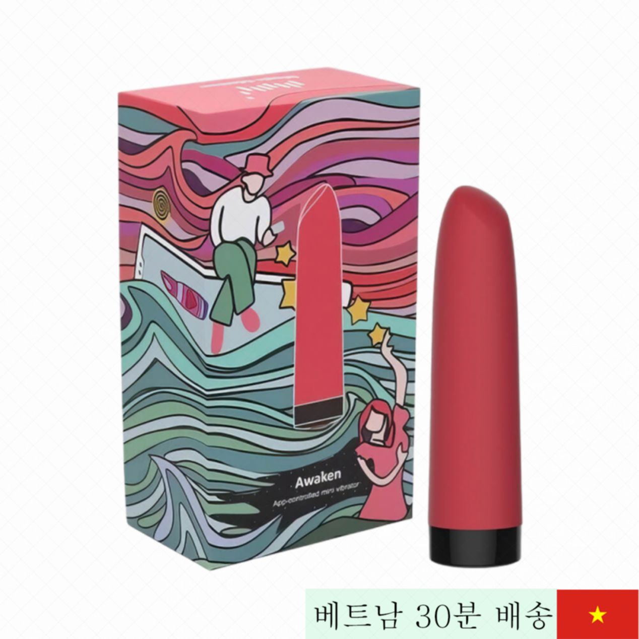 Magic Motion Awaken 립스틱 모양 무선 진동기 