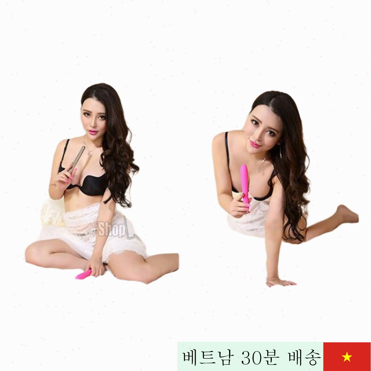 날론 실리콘 합금 진동 바 G스팟 여성용 