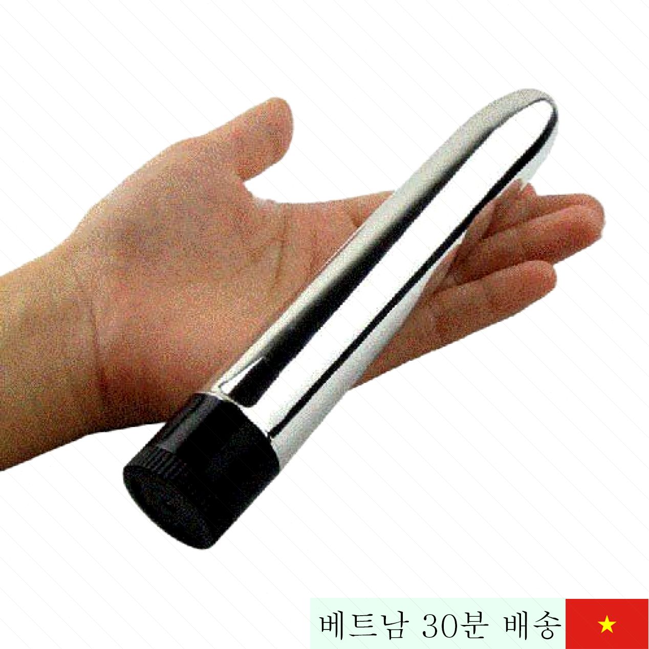 작고 은도금 G스팟 진동 막대 여성 성감대 자극기 