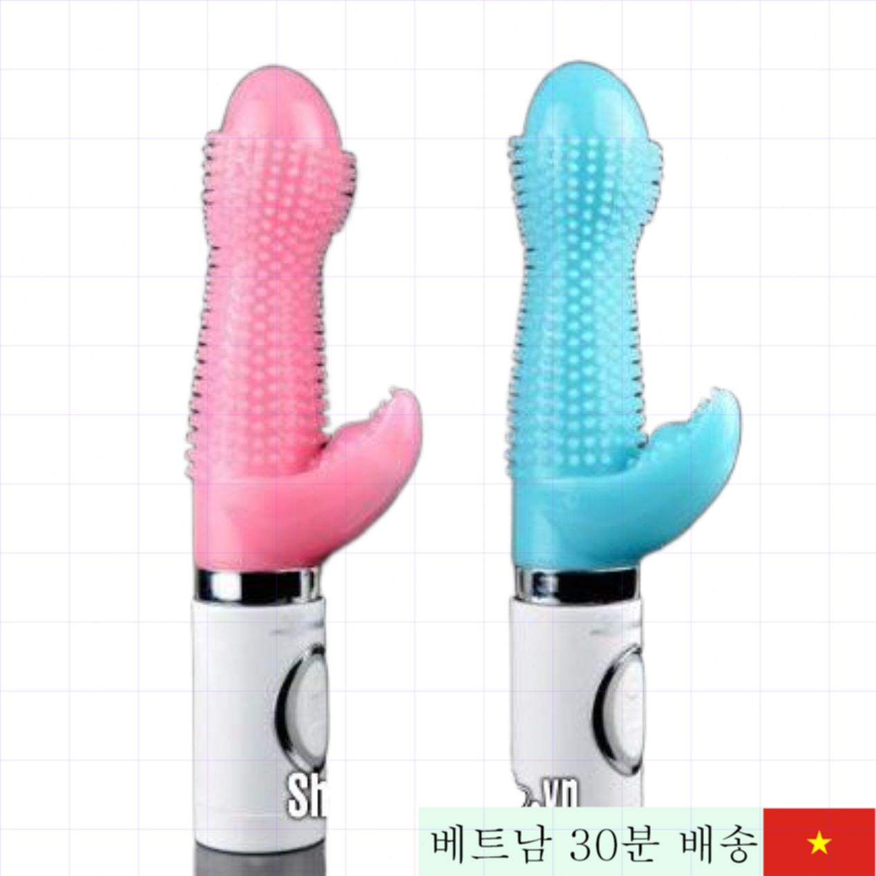 초대형 여성용 다기능 진동 딜도, 21.5cm 