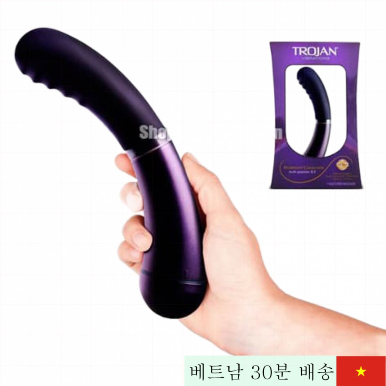 Trojan Multi Position 여성용 G-스팟 마사지 장치 