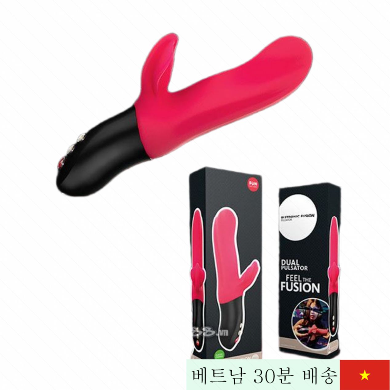 펀 스트로닉 퓨전 진동 딜도 G스팟 클리토리스 압박 