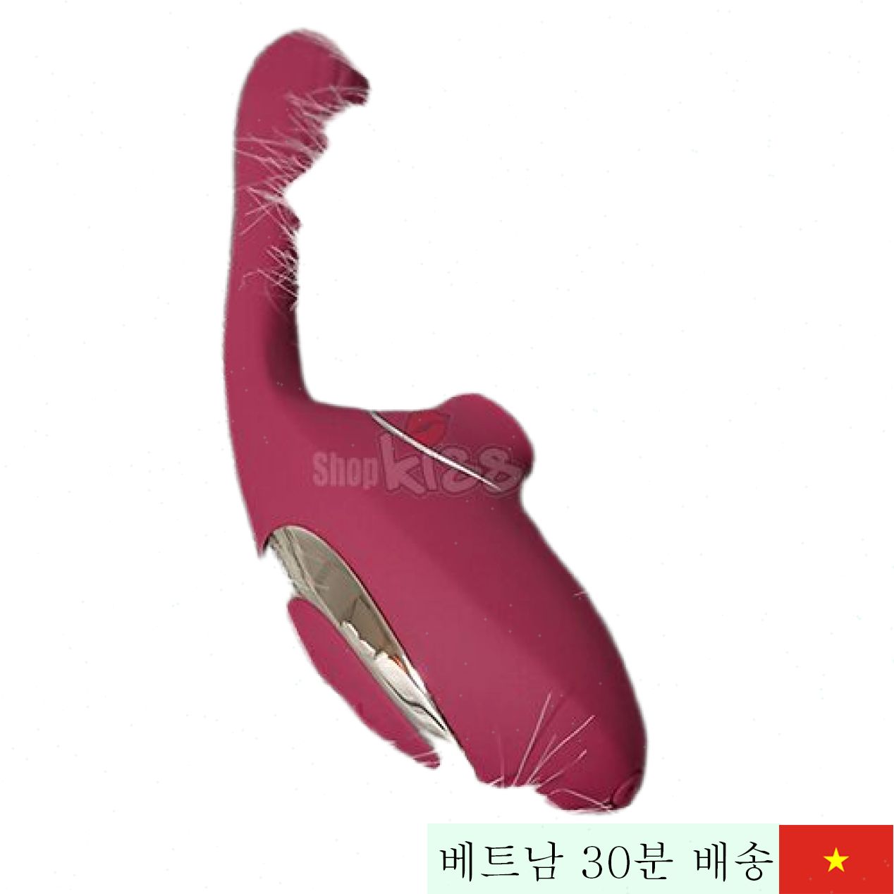 Dina 음도 흡입+진동 여성용 마사지기, 프리미엄 소재 